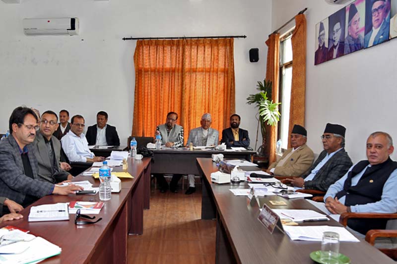 कांग्रेस केन्द्रीय समिति बैठक बस्दै