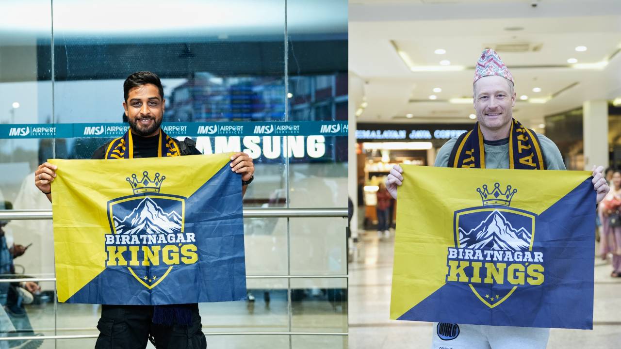 बिराटनगर किंग्सलाई बलियो बनाउन नेपाल आइपुगे मार्टिन गुप्टिल र  शुभम रञ्जने