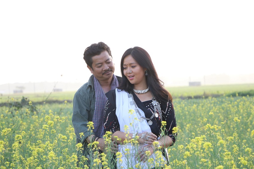 दयाहाङ र मिरुनाको नयाँ चलचित्र ‘रातो घेरा’ घोषणा