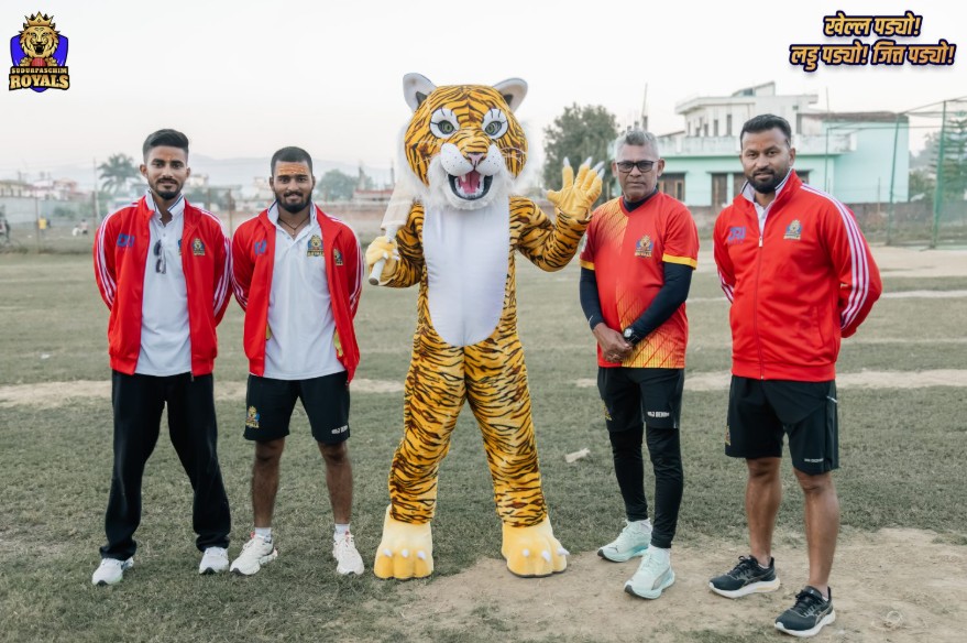 सुदूरपश्चिम रोयल्सद्वारा ‘बड्डाउ’ मस्कट सार्वजनिक