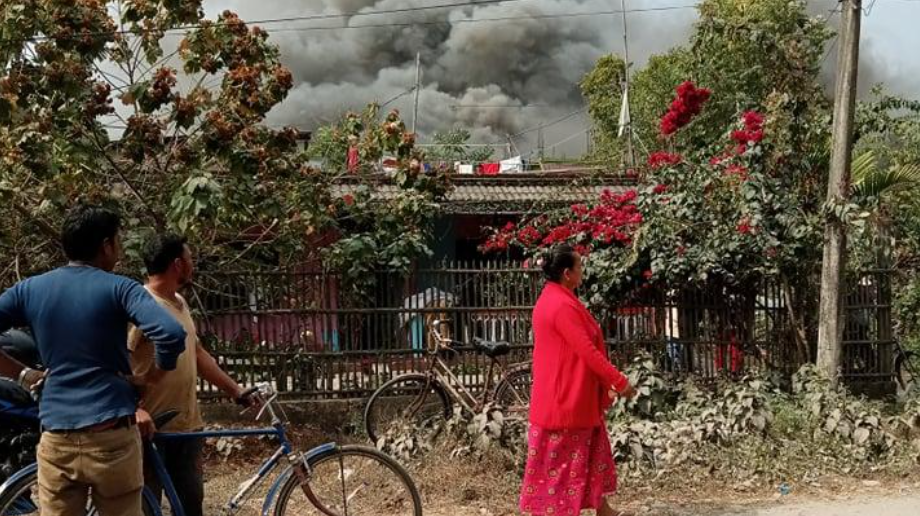 जुत्ता उद्योगमा भीषण आगलाी