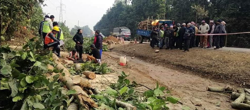 १५ दिन रातिमा सिद्धार्थ राजमार्ग बन्द