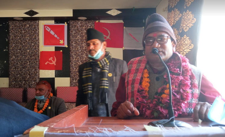 पूर्व एमाले जिल्ला अध्यक्ष नेकपा एसमा प्रवेश