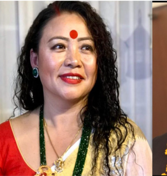 कुलमान घिसिङकी श्रीमती राप्रपा धादिङको उपाध्यक्ष चयन
