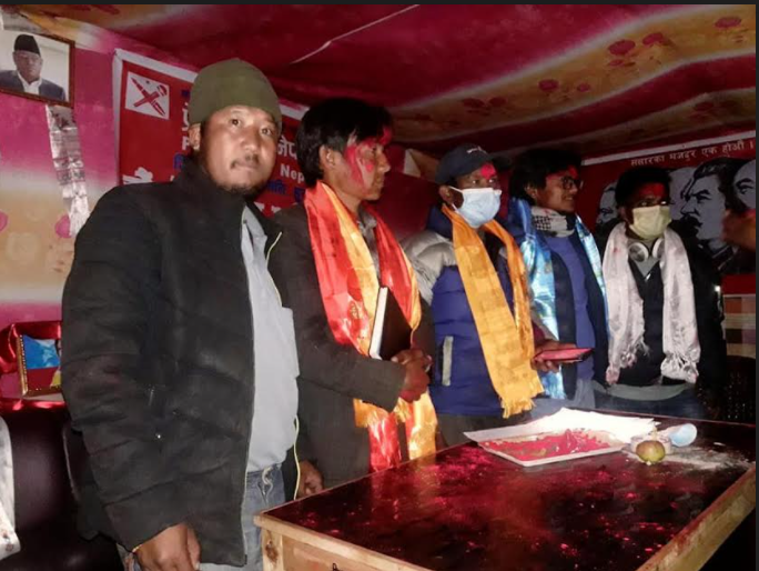 प्रेस सेन्टर नेपाल हुम्लाको संयोजकमा तामाङ