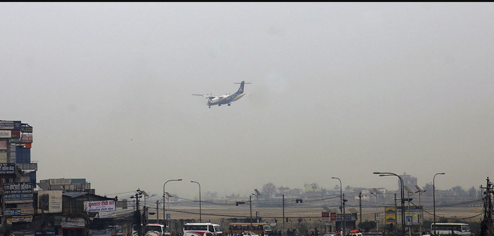 प्रतिकूल मौसमले हावाई उडान प्रभावित