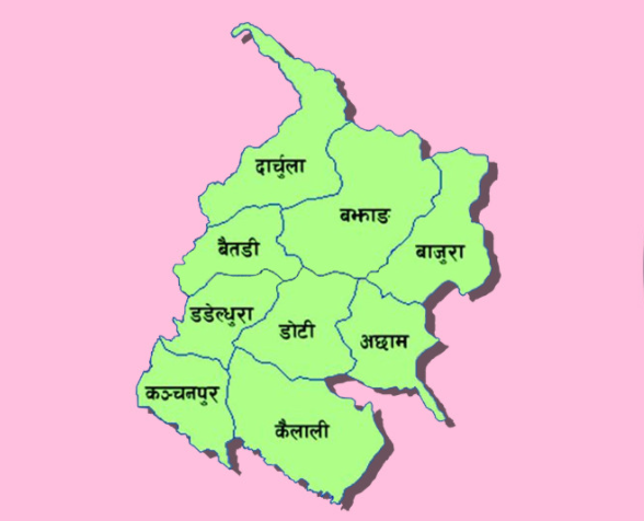 सुदूरपश्चिमका २० स्थानीय तह सङ्कटग्रस्त क्षेत्र