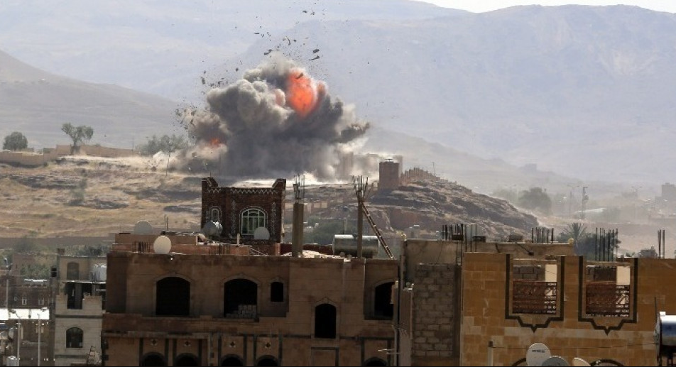 हवाई आक्रमण परी १८६ हुथी विद्रोही मारिए