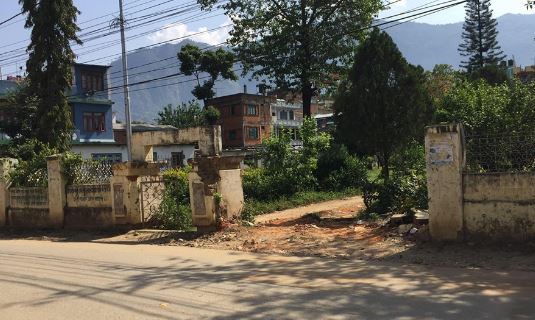 बागलुङ बजारमा व्यवस्थित पार्क (उद्यान) बनाइँदै