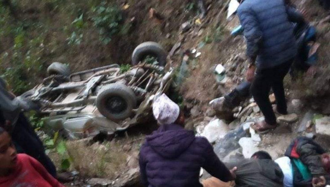 दैलेखमा जीप दुर्घटना हुँदा एक जनाको मृत्यु