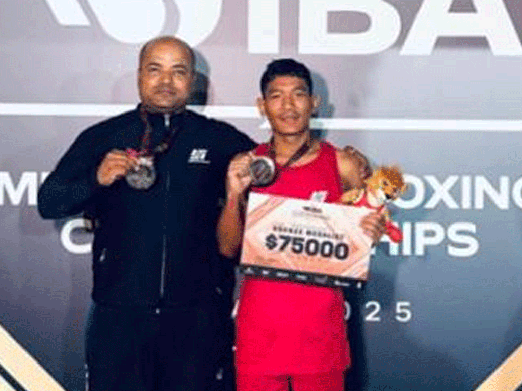 आइबिए पुरुष विश्व बक्सिङ प्रतियोगितामा बक्सर चन्द्रलाई काँस्य