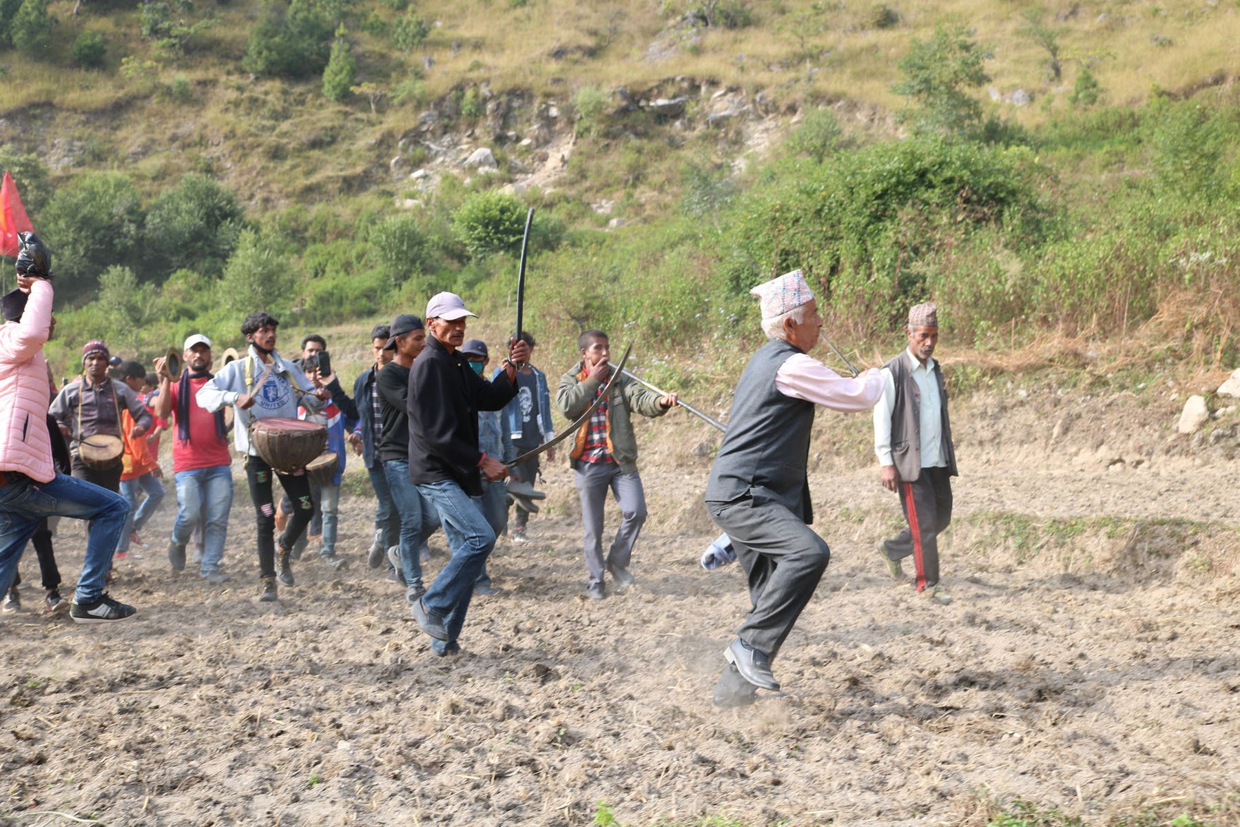 तिहारपछि पहाडी क्षेत्रमा जात्राको रौनक