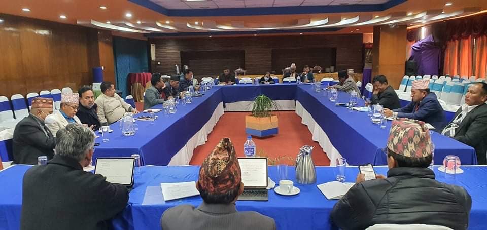 एमाले केन्द्रीय विभाग प्रमुखहरूको बैठक