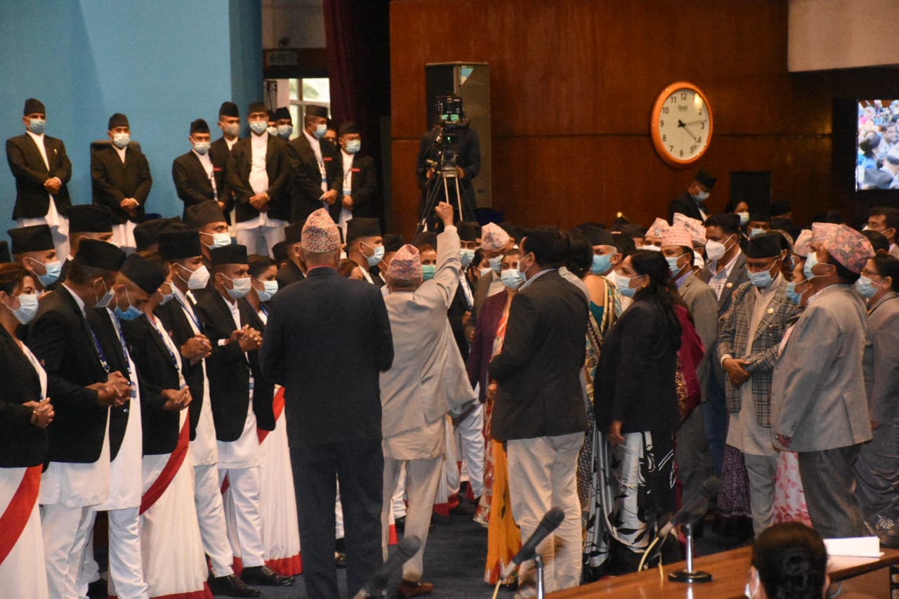प्रतिनिधिसभाको दोस्रो बैठक पनि अवरुद्ध