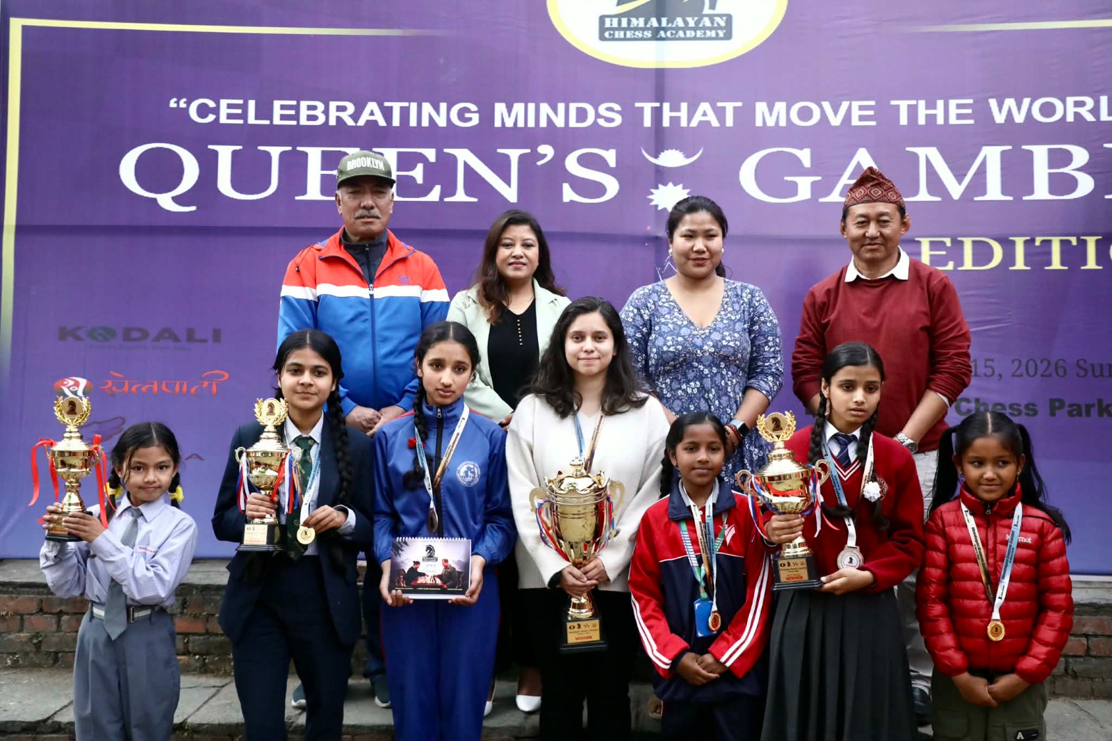 ‘हिमालयन क्वीन्स ग्याम्बिट’मा सदीक्षाले जितिन् ट्रफी