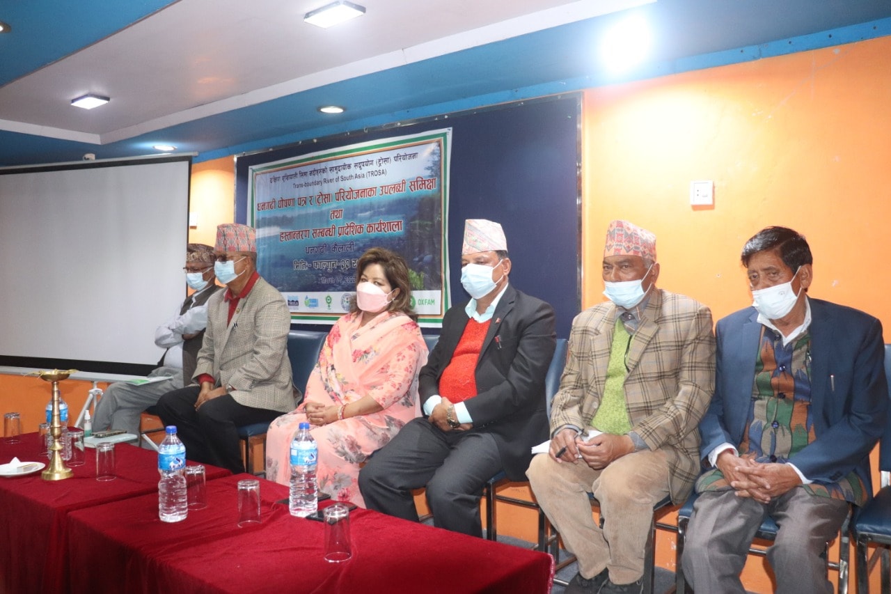 ‘ट्रोसा’ परियोजना समुदायमा हस्तान्तरण