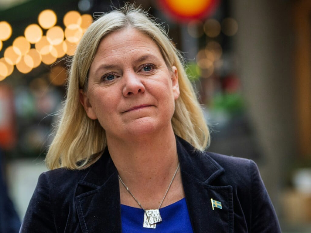 स्विडेनकी प्रथम महिला प्रधानमन्त्री एक सातामा दोस्रो पटक निर्वाचित