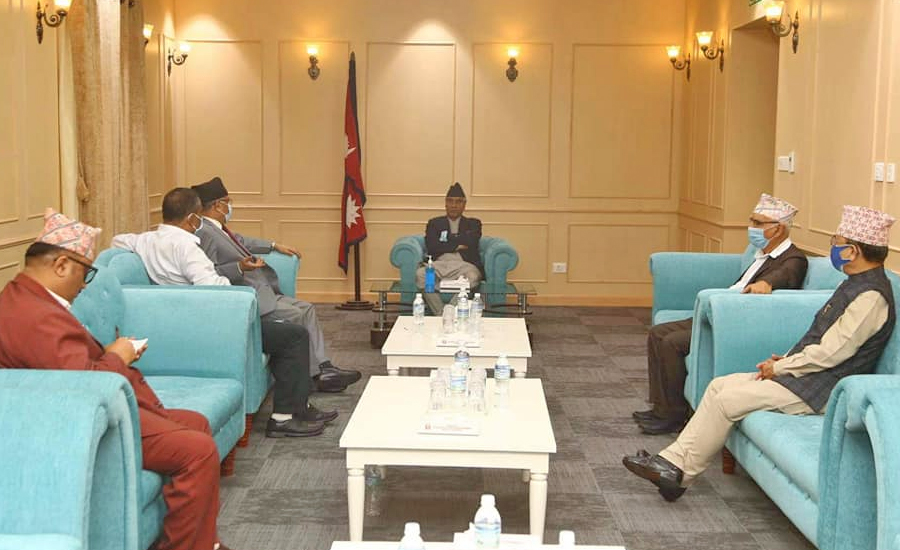 समसामयिक राजनीतिक विषयमा छलफल