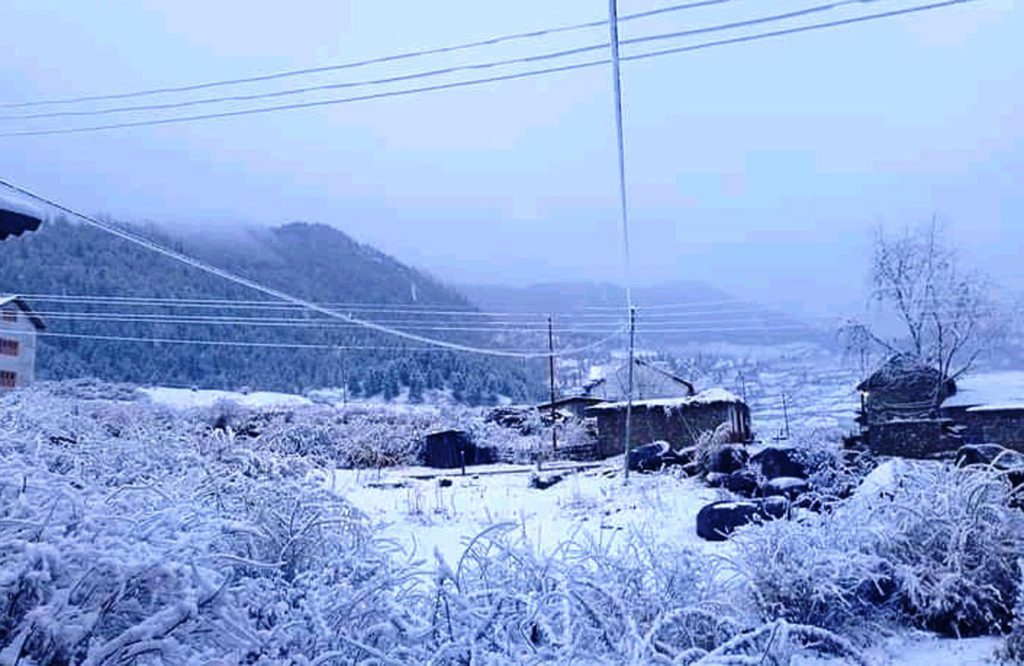 हिमपातले टावरमा समस्या