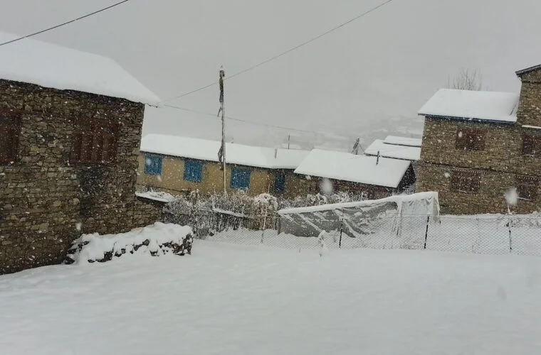 हुम्लामा हिमपात, जनजीवन प्रभावित