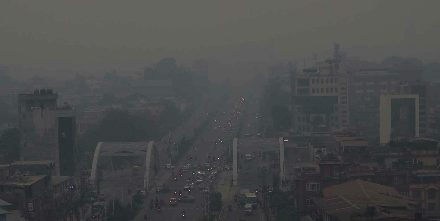काठमाडौं विश्वकै छैटौँ प्रदूषित राजधानी शहर