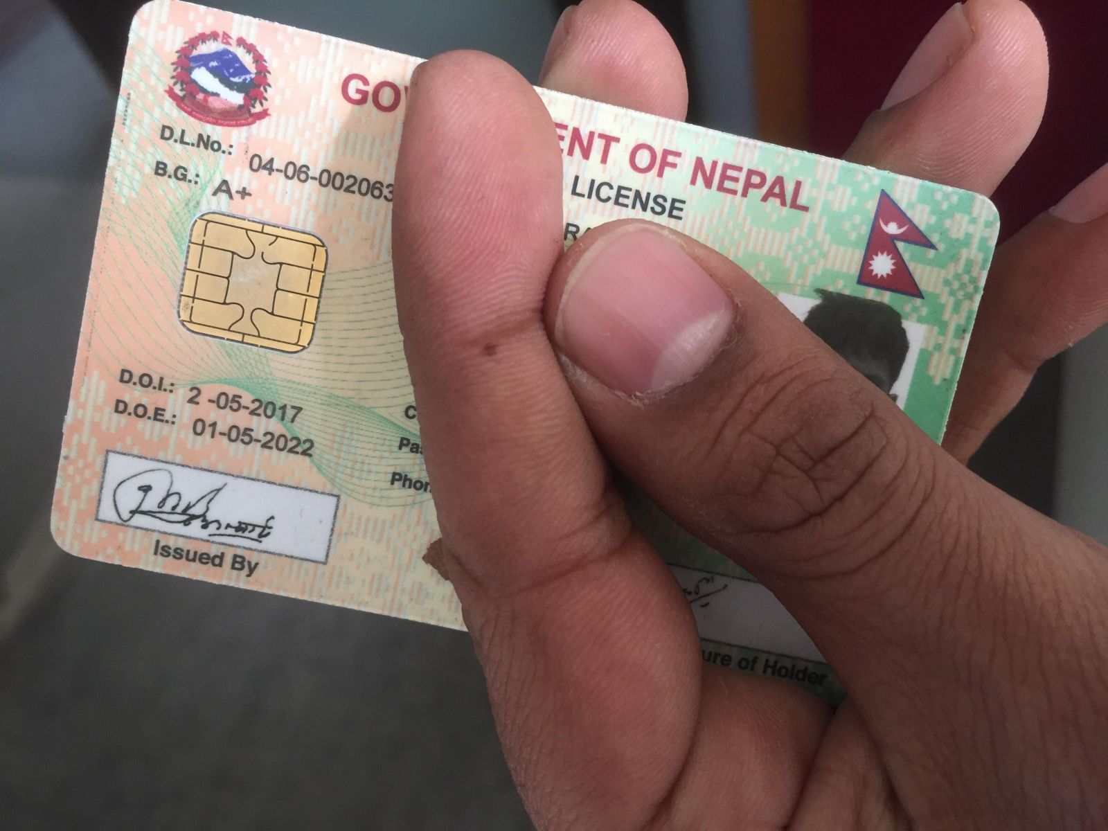 ट्रायल पास वर्ष दिनअघि, हातमा छैनन् लाइसेन्स