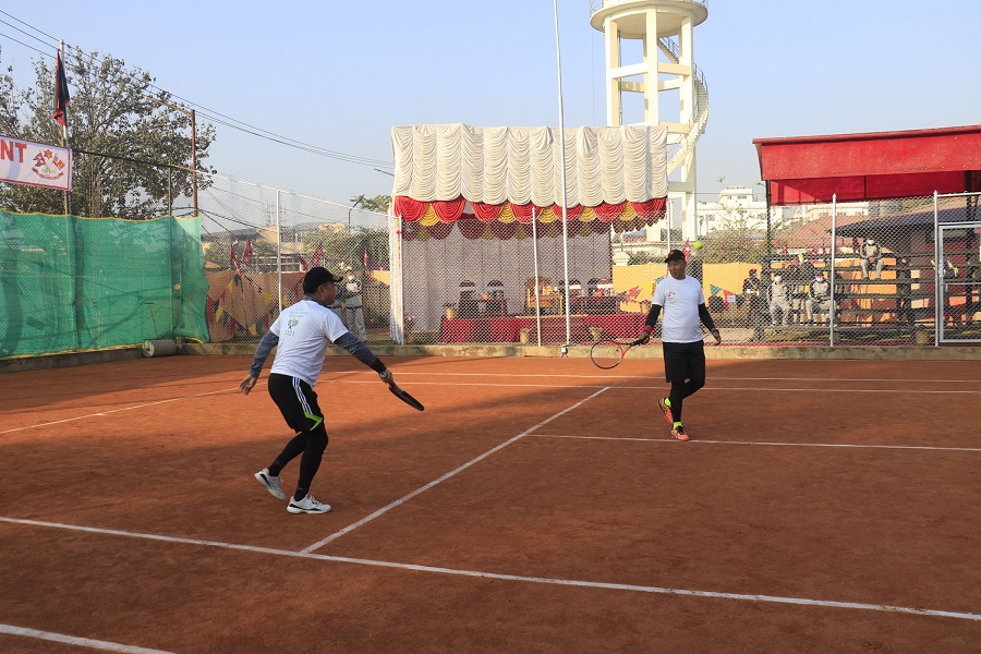 प्रधानसेनापति प्रथम राष्ट्रिय लन टेनिस प्रतियोगिता सुरु