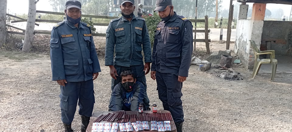 लागूऔषधसहित युवक पक्राउ