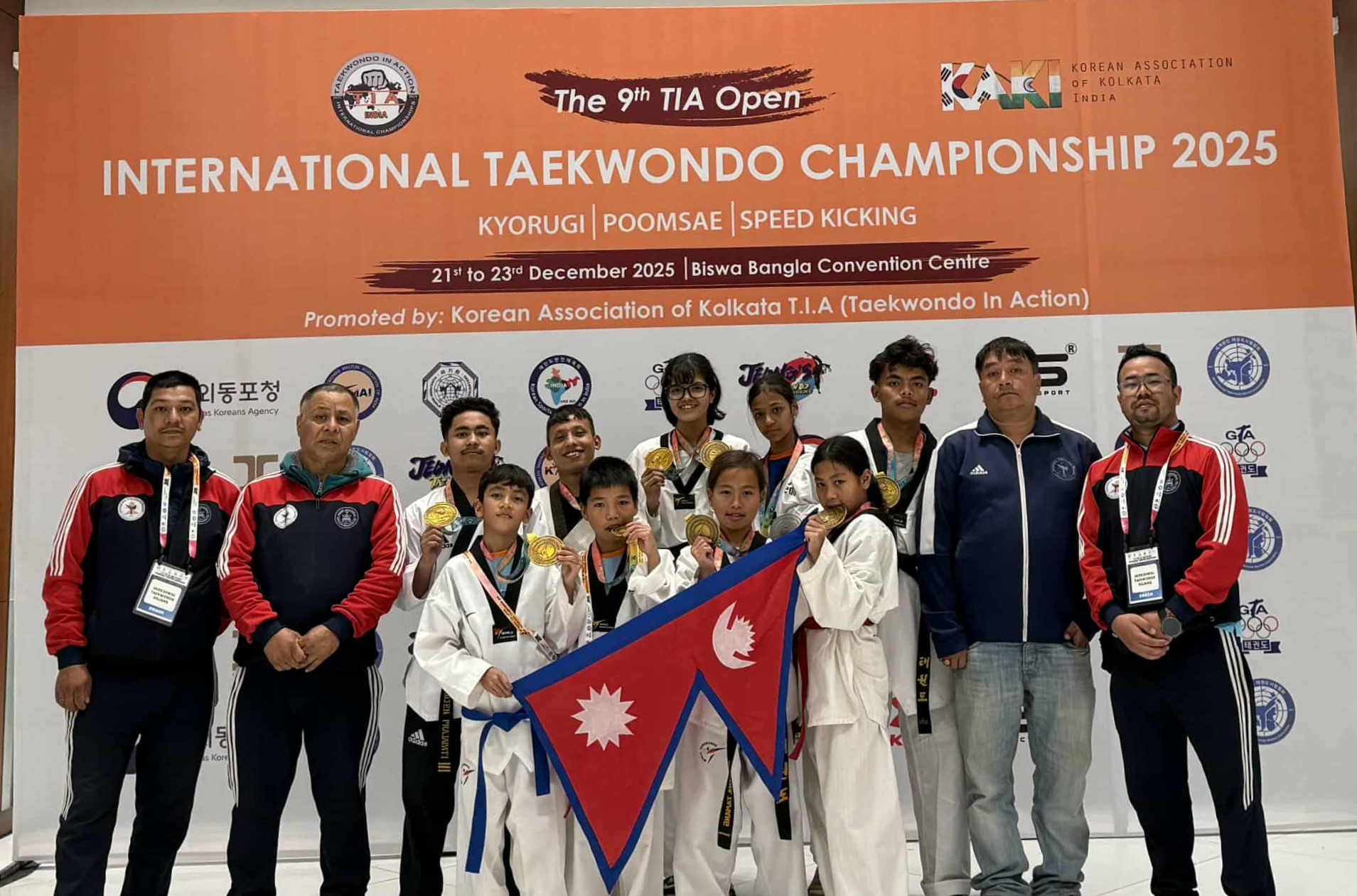 जैसीदेवललाई ९ स्वर्णसहित ११ पदक