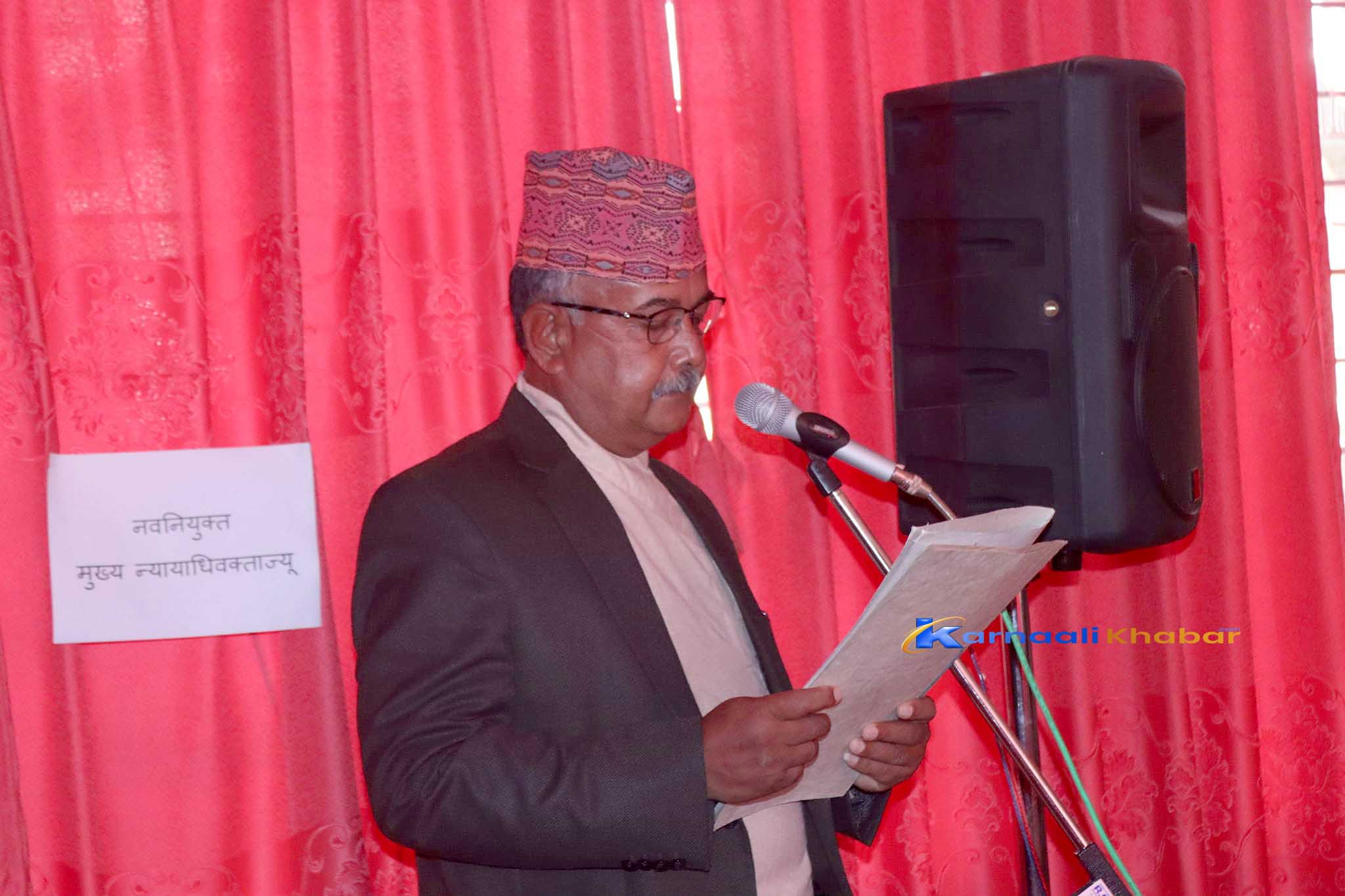 कर्णाली प्रदेशको मुख्य न्यायधिवक्तामा श्रेष्ठ 