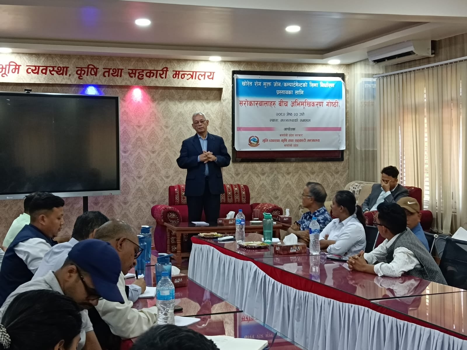 वीरेन्द्रनगर र भेरीगंगा खोरेत रोग मुक्त पालिका बन्ने