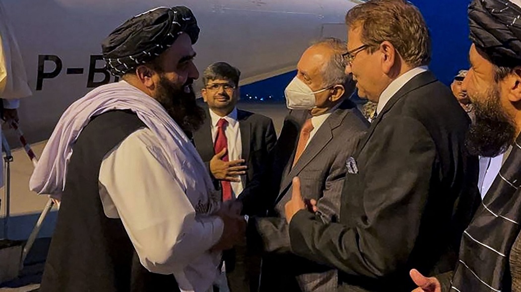 अमेरिकी विषेशदूत र तालिबान विदेश मन्त्रीबीच भेटवार्ता