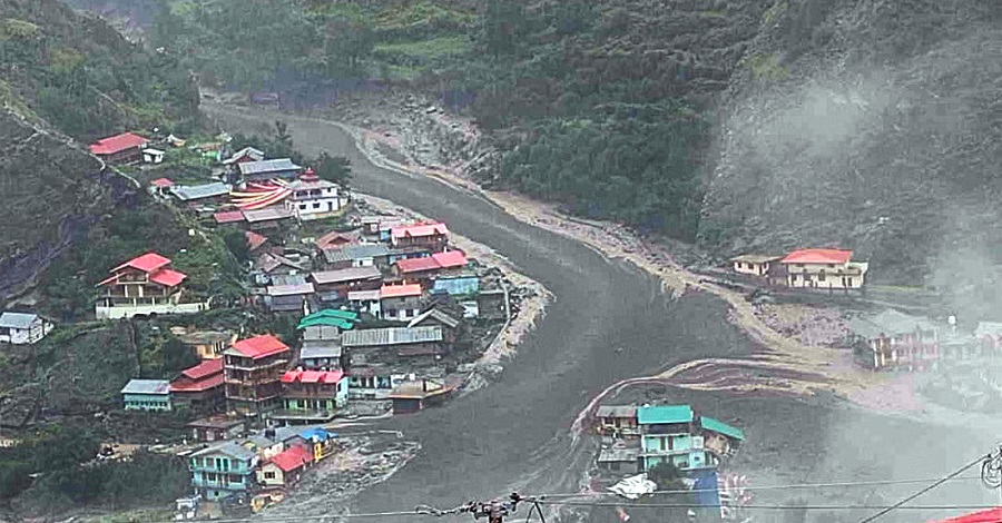 उत्तराखण्डको बाढीमा जाजरकोटका १३ जना बेपत्ता