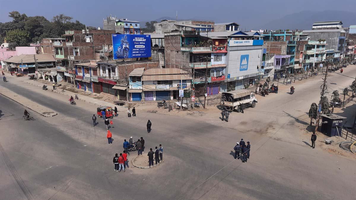 बन्दबाट जनजीवनमा सामान्य प्रभाव