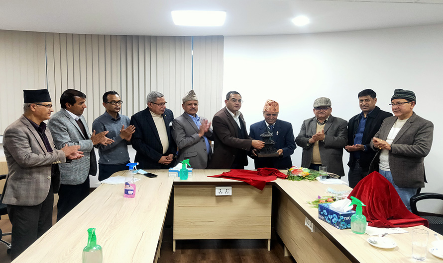कोषका अध्यक्ष भट्टराईको बिदाइ